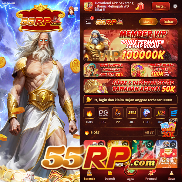 55RP - Situs Resmi Slot Online dan Pilihan Game PG Soft