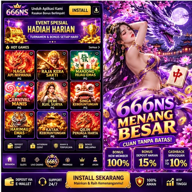 666NS - Situs Resmi Slot Online dan Pilihan Game PG Soft