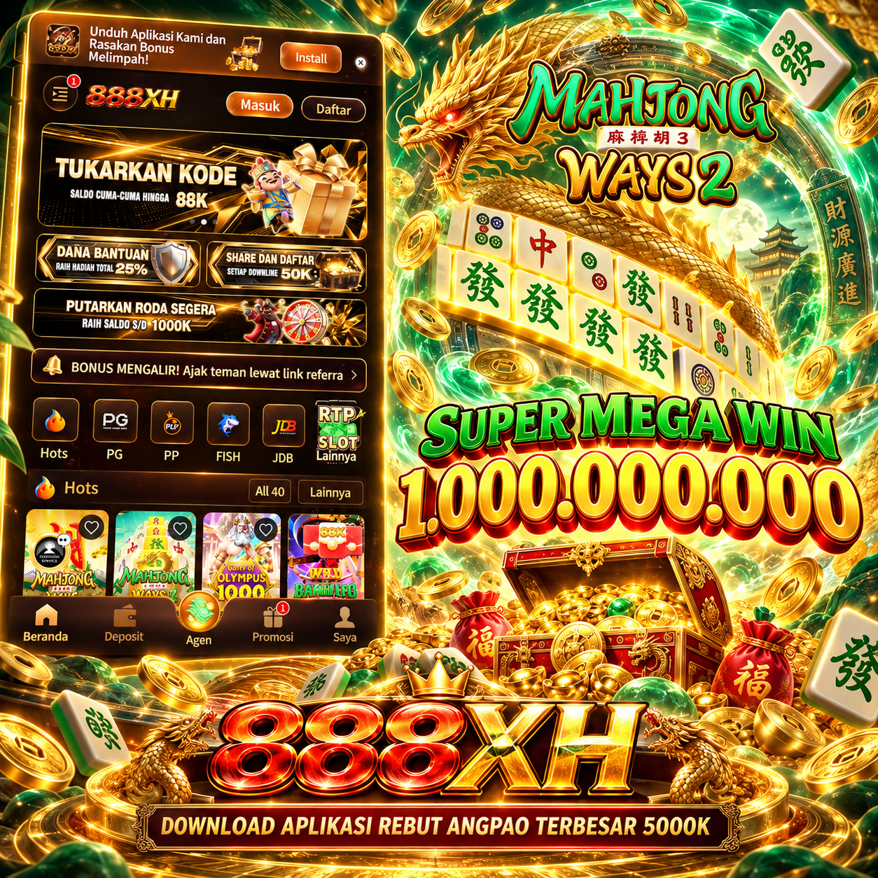 888XH - Login Situs Resmi dan Nikmati Ragam Game PG Soft
