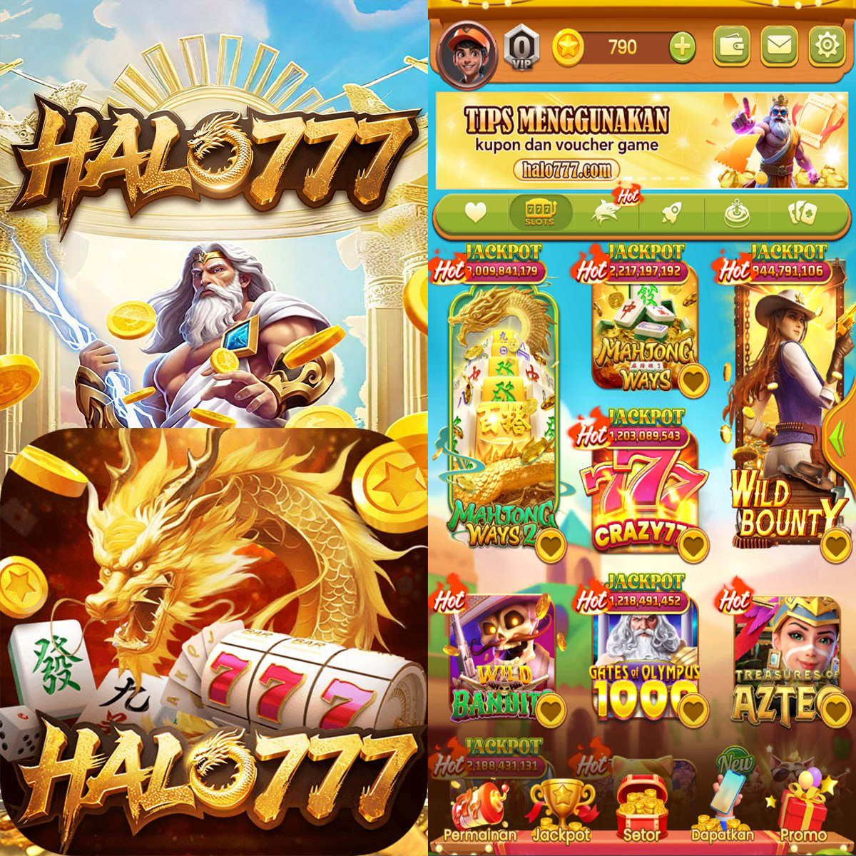 Pusat hiburan halo777