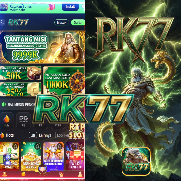 RK77 - Portal Resmi Game Kasino dengan Link Daftar dan Akses Alternatif