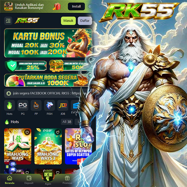 RP55 - Game Slot Online dengan Beragam Tema dan Fitur Bonus